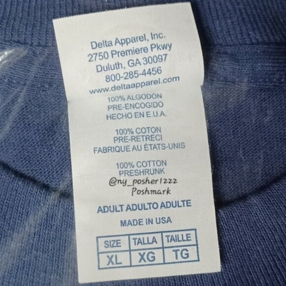 𝐃𝐄𝐋𝐓𝐀 𝗠𝗜𝗦𝗦𝗜𝗢𝗡 𝗨𝗡𝗜𝗧𝗘𝗗/𝐔𝐧𝐢𝐭𝐞𝐝 𝐖𝐚𝐲™ Tee XL Blue - Picture 6 of 7